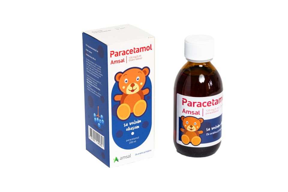 Paracetamol Amsal oralni rastvor